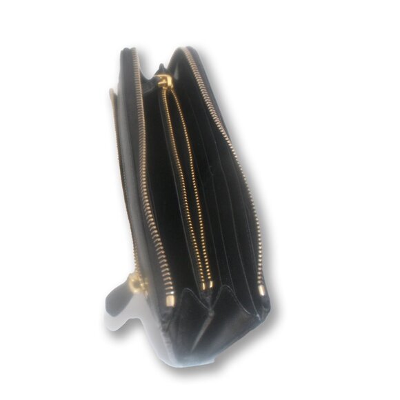 Prada Saffiano Leather Zip-Around Wallet - Picture 7 of 10